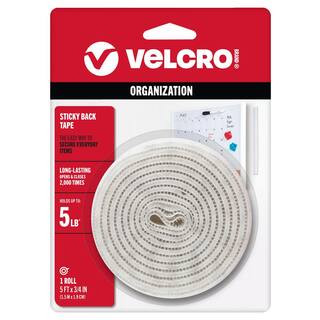 5 ft. x 3/4 in. Sticky Back Tape | The Home Depot