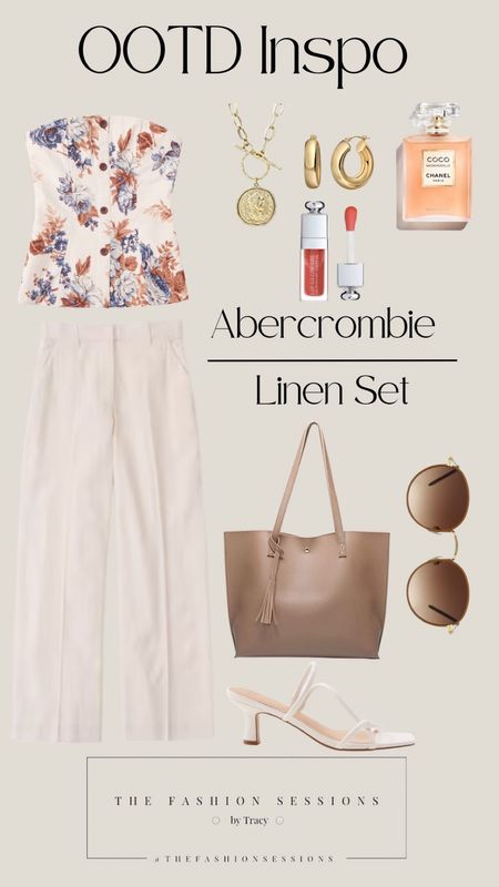 Abercrombie Linen Set | Sale | Spring Outfit | Summer Outfit |

#LTKFind #LTKunder100 #LTKsalealert