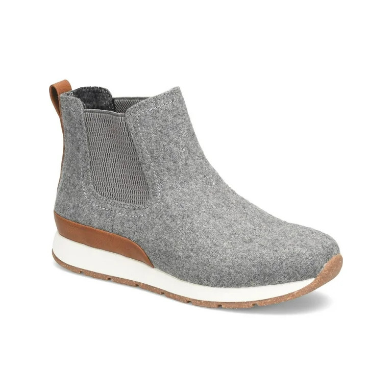 B.O.C. Womens Kara Wool Ankle Chelsea Boots Gray 6 Medium (B,M) | Walmart (US)