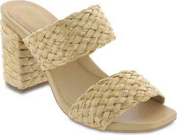 MIA Kelsea Woven Raffia Sandal | Nordstromrack | Nordstrom Rack
