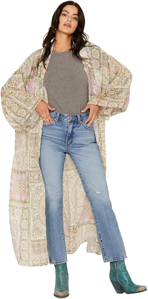 Shyanne Women's Printed Woven Kimono - Swsu23v53 | Amazon (US)