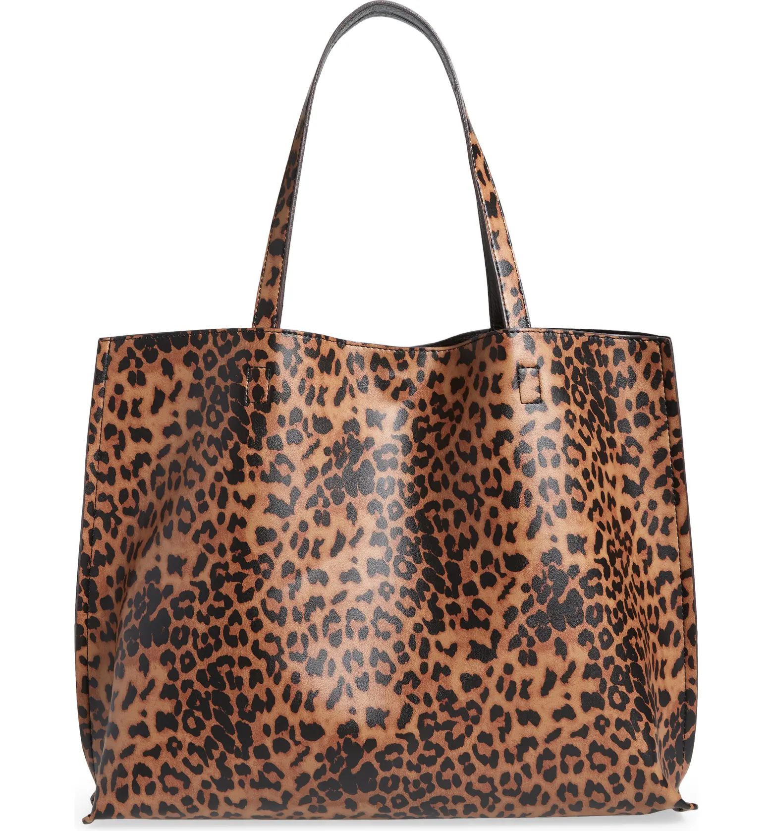Reversible Faux Leather Tote | Nordstrom