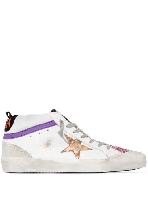 Mid-Star logo-patch sneakers | Farfetch (US)