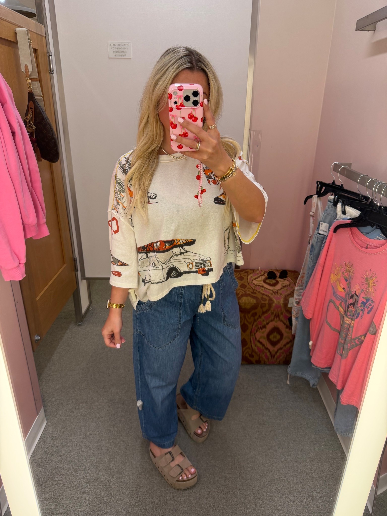 Fee people outfit on sale
Spring outfit
Sandals tts