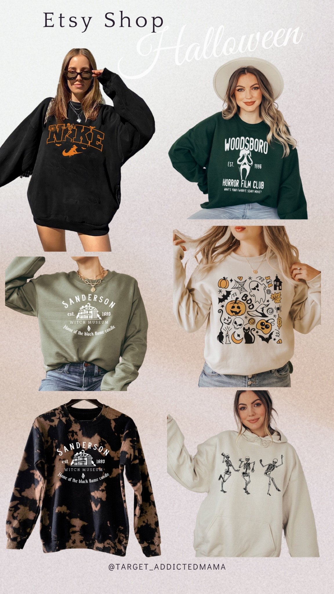 Halloween Sweatshirts
Womens Halloween Sweatshirts 
Sanderson Shirts
Halloween outfit

#LTKstyletip #LTKSeasonal #LTKsalealert