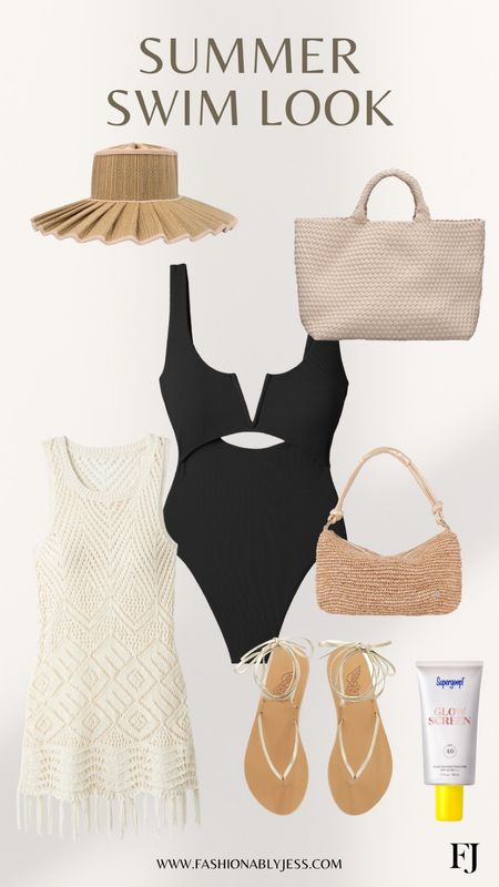 Obsessed with this super cute swim look! Perfect for a beach or pool day this summer! 
#swimsuit #bikini #swim 

#LTKFind #LTKstyletip #LTKswim