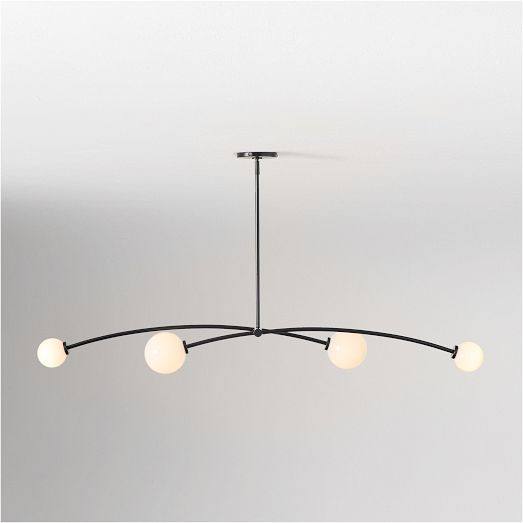 Holling 4-Light Chandelier (54") | West Elm (US)