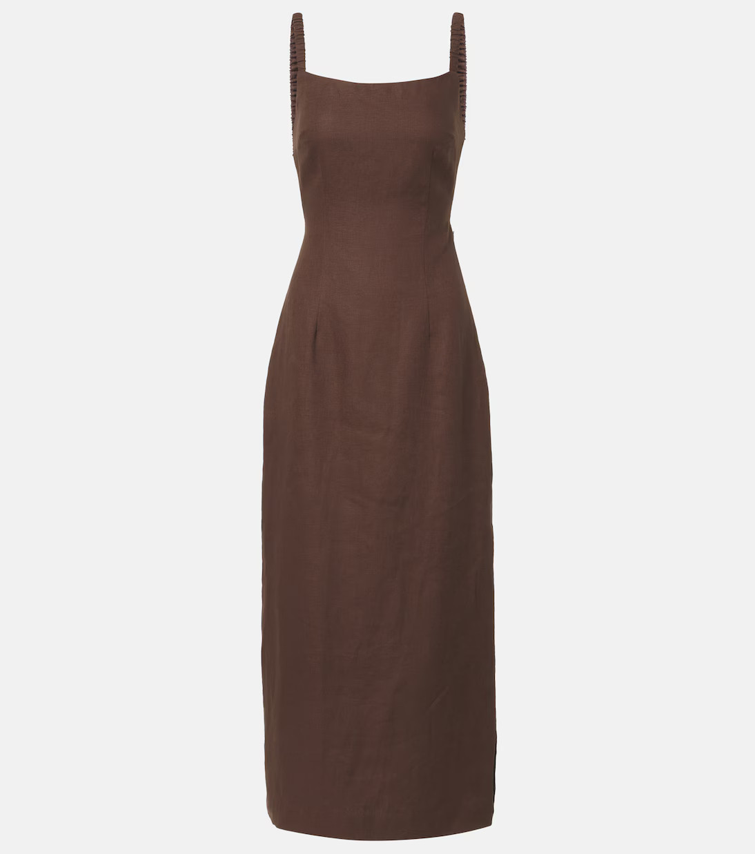 Linen midi dress | Mytheresa (US/CA)