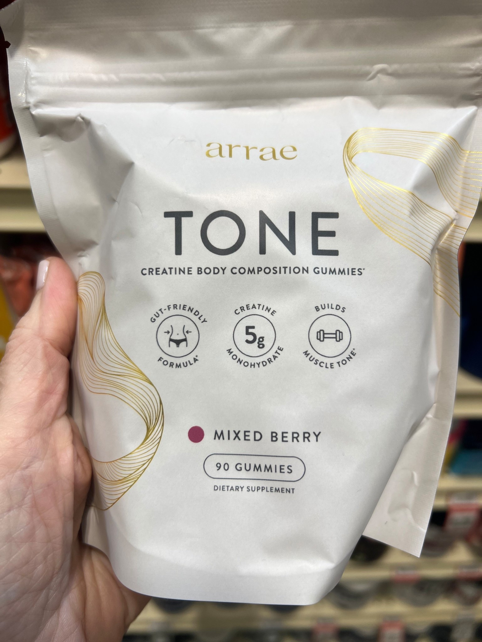 creatine gummies arrae tone

#LTKfitnessgoals #LTKActive