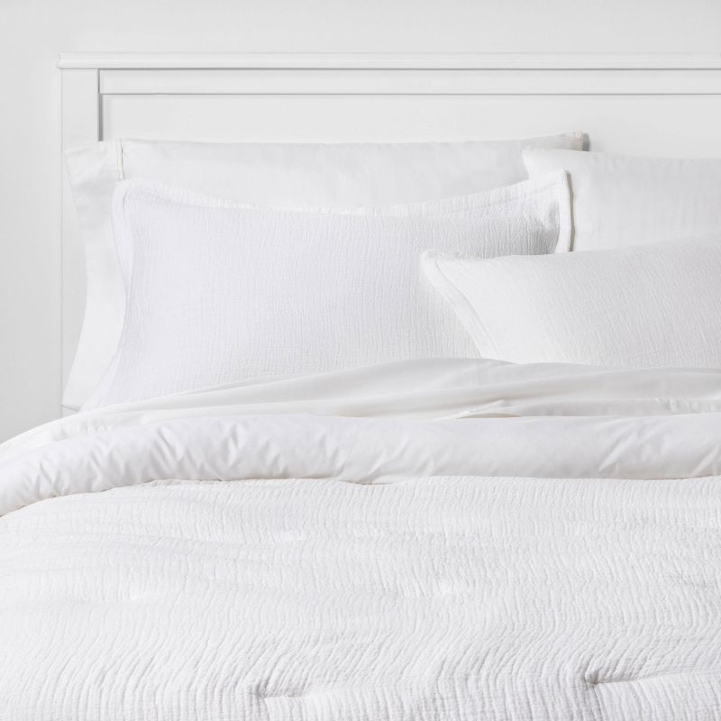 Micro Matelasse Comforter & Sham Set - Threshold™ | Target