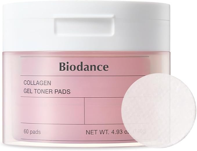 Biodance Collagen Gel Toner Pads, Pore Minimizer for Face, Improving Elasticity, Gentle Exfoliati... | Amazon (US)