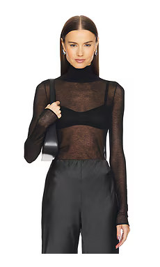 L'Academie by Marianna Brynlee Sweater in Black from Revolve.com | Revolve Clothing (Global)