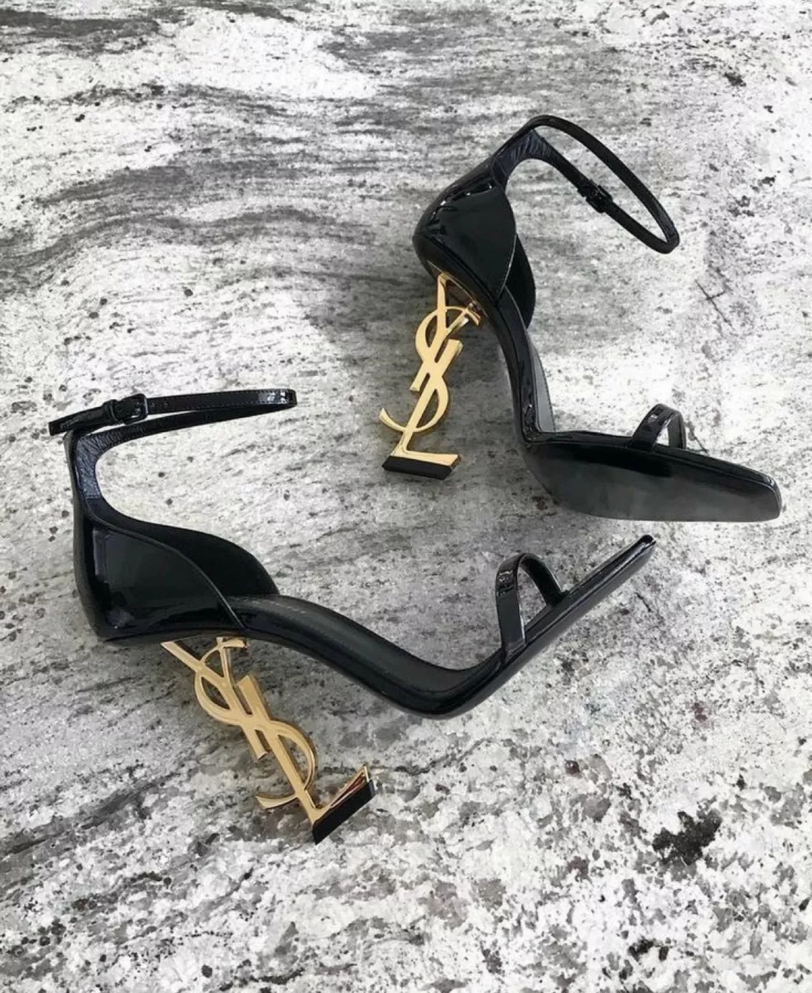 Louis Vuitton black leather buckle heels from 2005 : r/Shoes