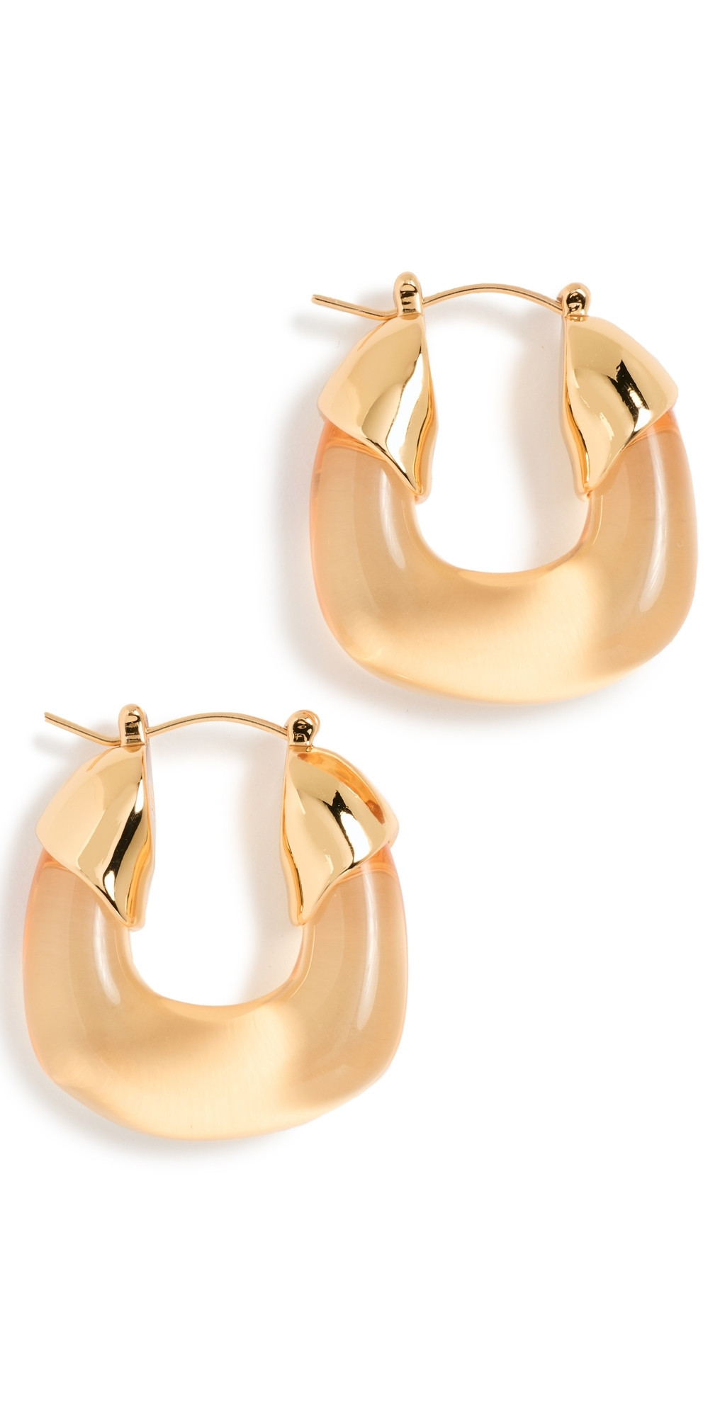 Lizzie Fortunato Mini Hoops Honey One Size | Shopbop