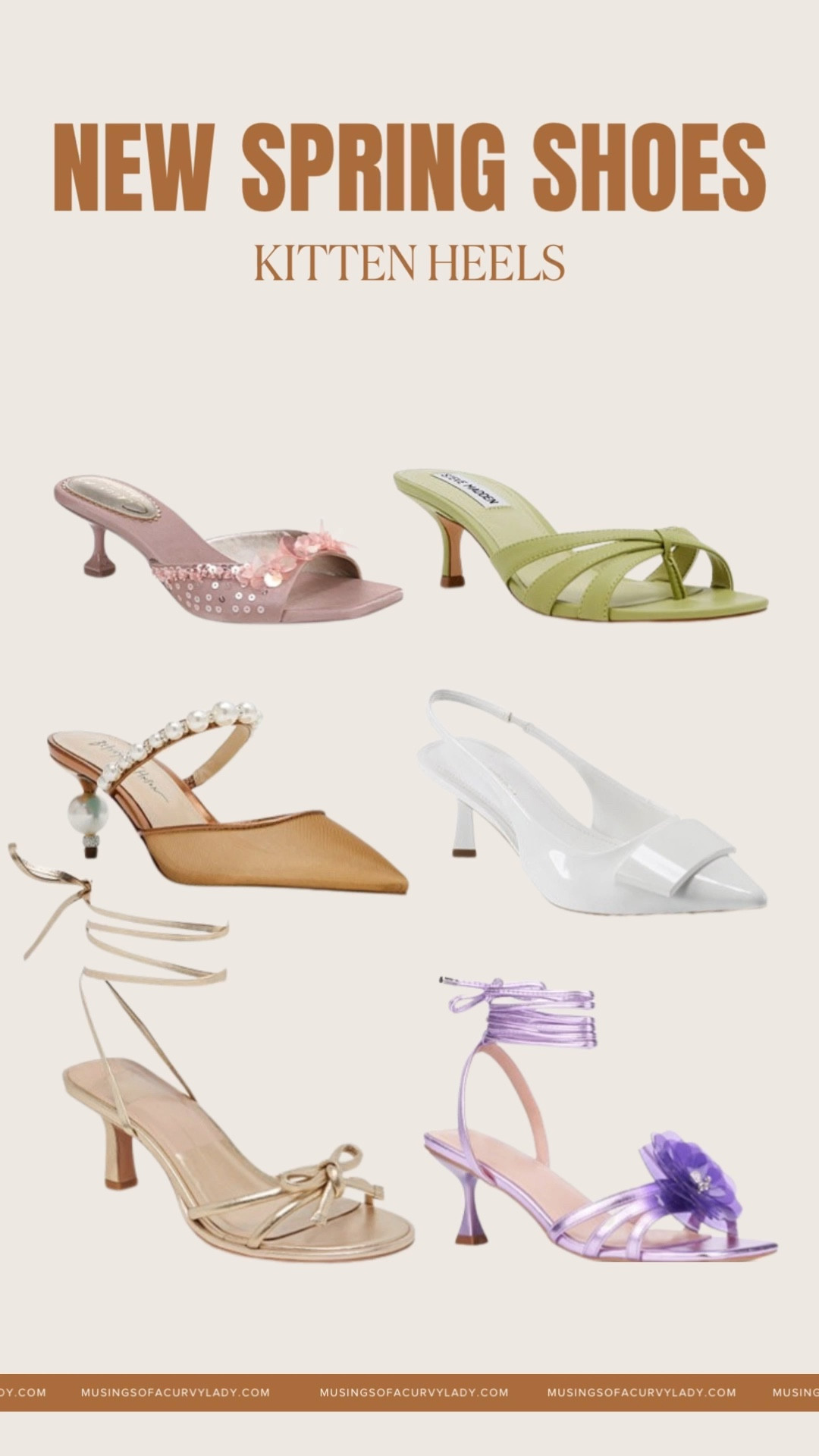 Kitten heels perfect for any spring occasion!!💐 Check out my new arrivals round up!

#springshoes #heels #pumps #Weddingguest #spring #vacationoutfit

#LTKFindsUnder100 #LTKShoeCrush #LTKFindsUnder50