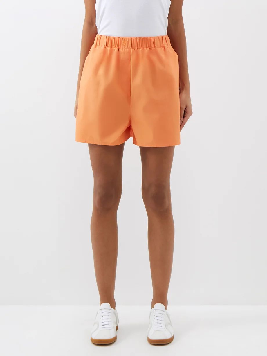 Lui organic cotton-poplin shorts | Matches (US)