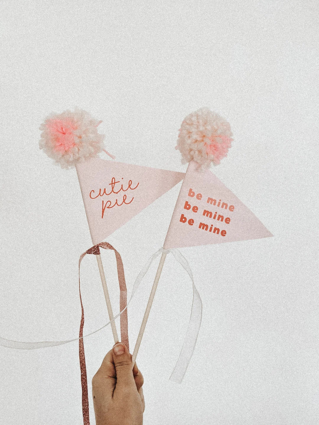 Valentine's Day Pennant Flag Templates, DIY Valentine's Party, Valentine's Printables, Printable ... | Etsy (US)