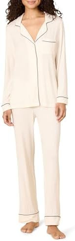 Amazon Essentials x Sofia Grainge Women's Stretch Modal Long-Sleeve and Full-Length Bottom Pajama... | Amazon (US)