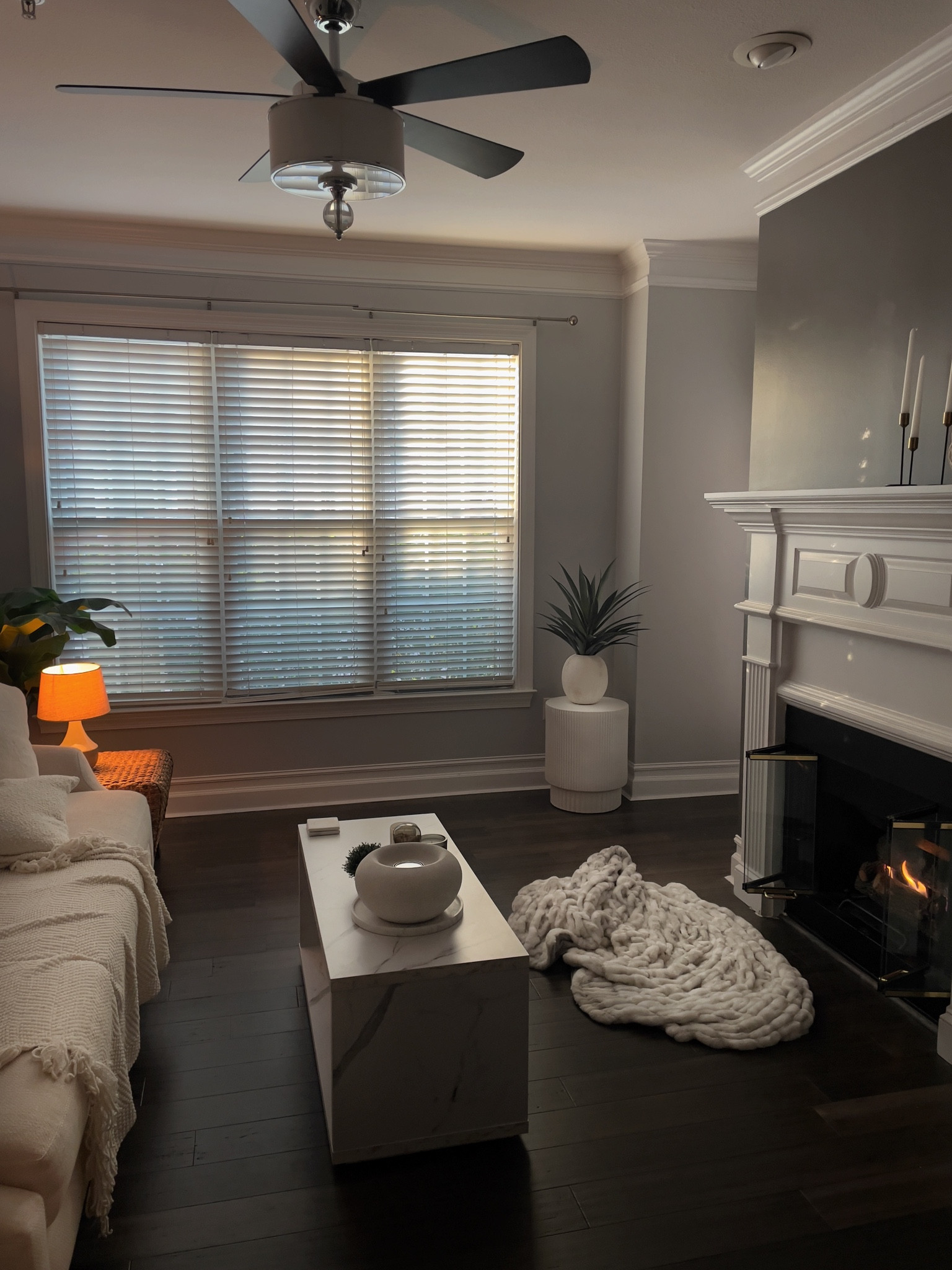 Cozy night in front of the fireplace! Love a neutral home & candles! Follow @hollyjoannew @hollyhaus for style and home! So happy you’re here babe! Xx #HollyJoAnneWHome #HollyHaus

Home Decor | Fall Candles | Fall Decor | Fall Home | Autumn | Cold Weather | Cozy Home | Amazon Home | Faux Fur Throw | Living Room | Luxury Minimal Aesthetic 

#LTKhome #LTKfindsunder100 #LTKstyletip