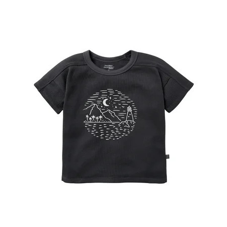 Modern Moments by Gerber Toddler Boy Organic Short Sleeve T-Shirt, Sizes 12M-5T | Walmart (US)