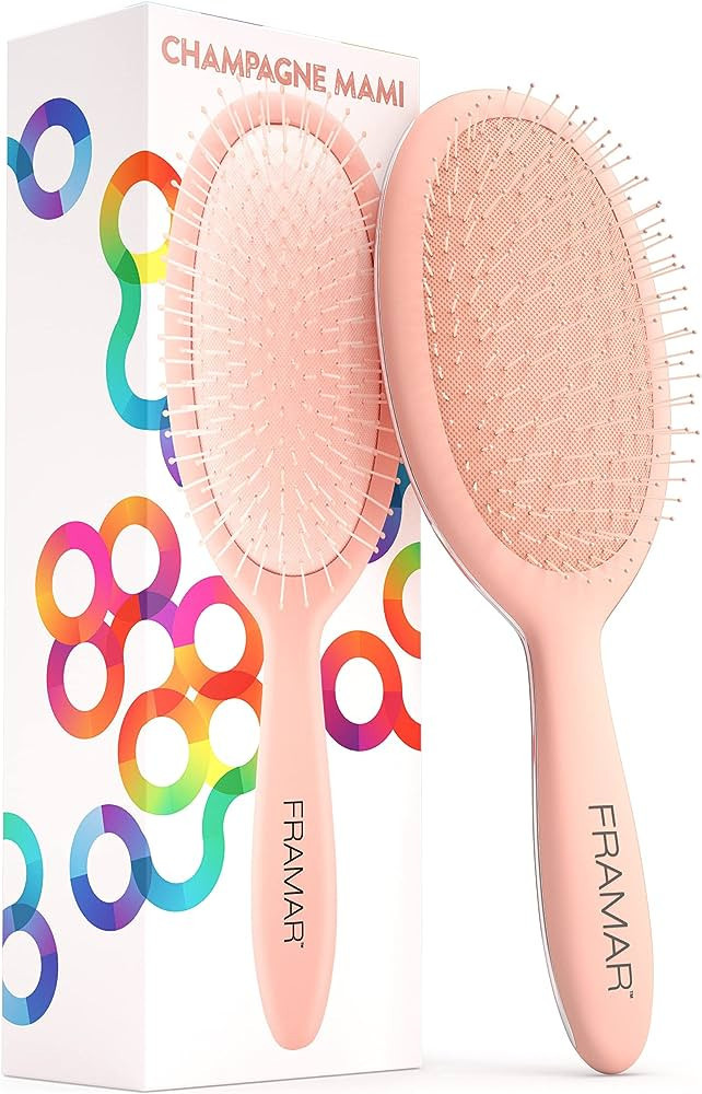 Framar Detangling Brush for Curly Hair – Hair Brushes for Women Detangler, Hair Brush for Women... | Amazon (US)