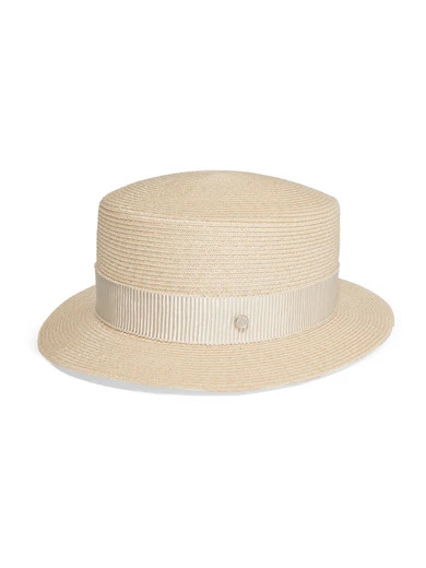 Auguste woven hemp boater hat | NET-A-PORTER (US)
