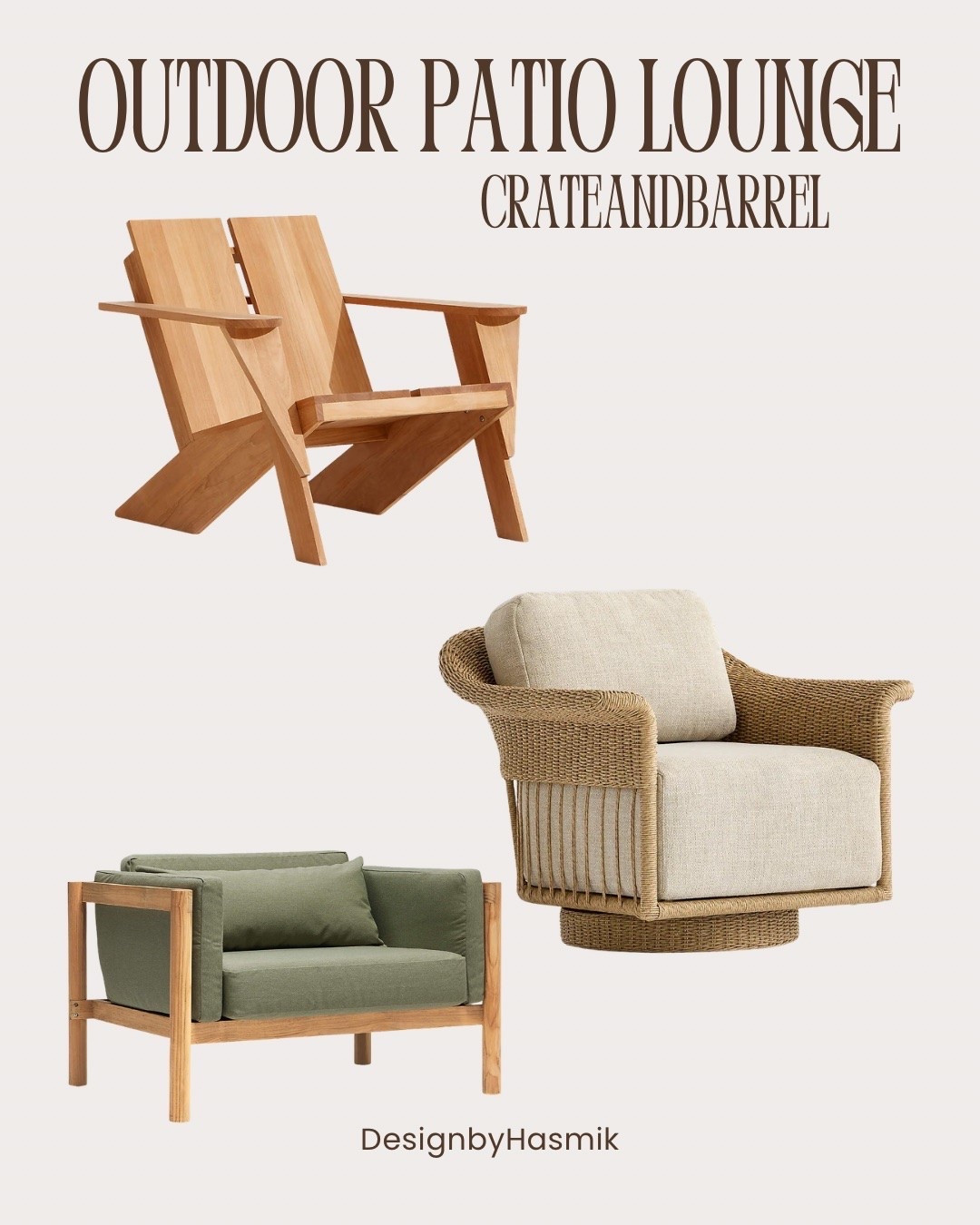 Outdoor patio lounge chair ￼

#LTKSeasonal #LTKHome #LTKSaleAlert