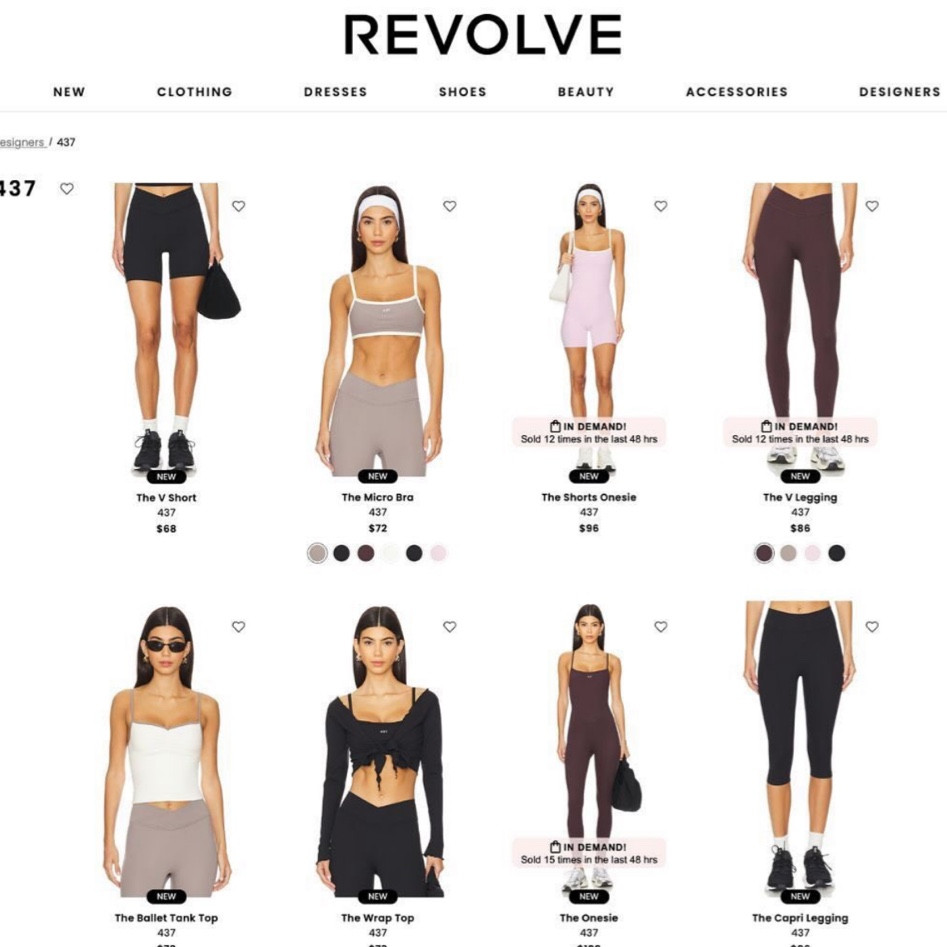 437 now on revolve! 

#LTKStyleTip #LTKActive #LTKFitness