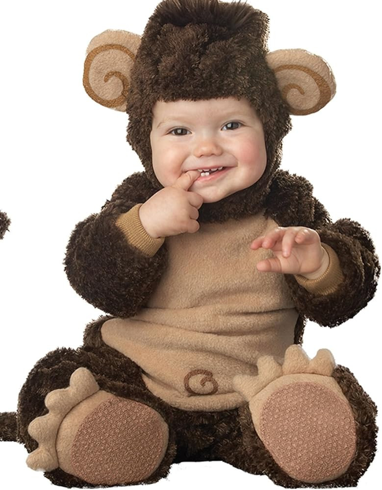 Fun World InCharacter Baby Lil' Monkey Costume | Amazon (US)