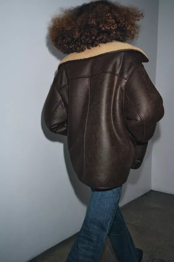 ZW COLLECTION DOUBLE-FACED JACKET | Zara UK