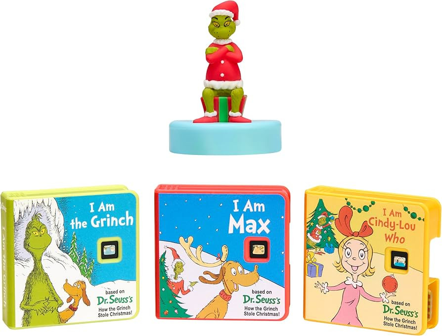 Little Tikes Story Dream Machine Dr. Seuss Grinch Collection, Storytime, Books, Audio Play Charac... | Amazon (US)