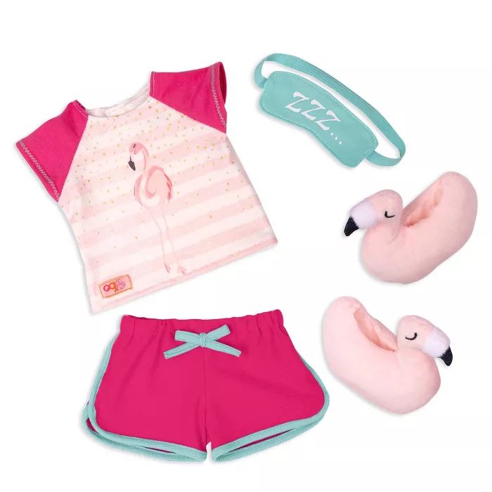 Our Generation Sleepover Pajama Outfit for 18" Dolls - Flamingo Dreaming | Target