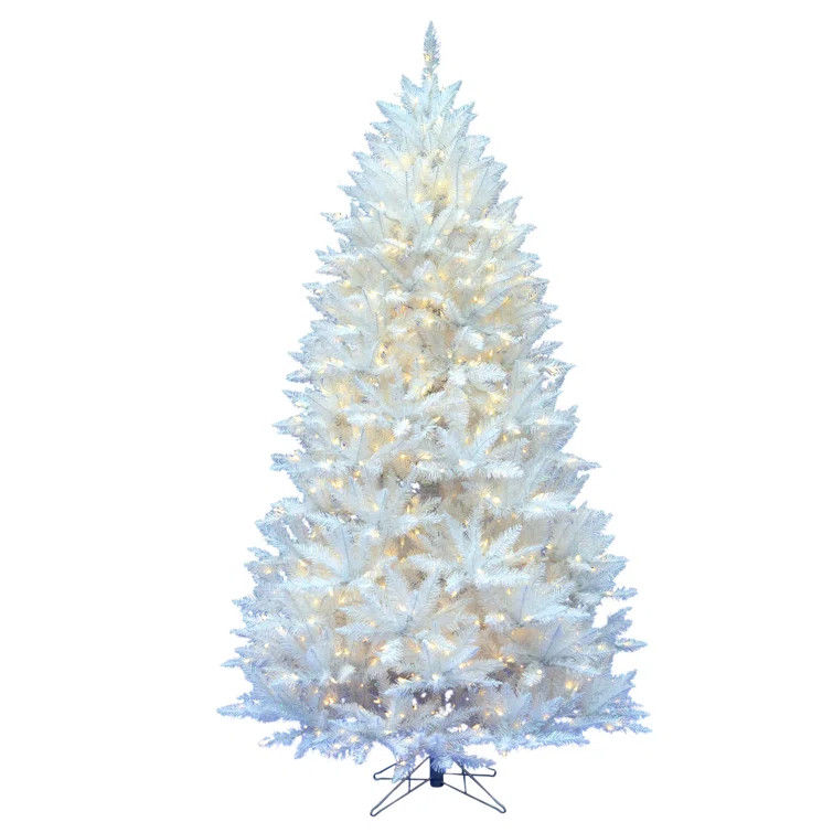 Sparkle White Spruce Artificial Spruce Christmas Tree | Wayfair North America