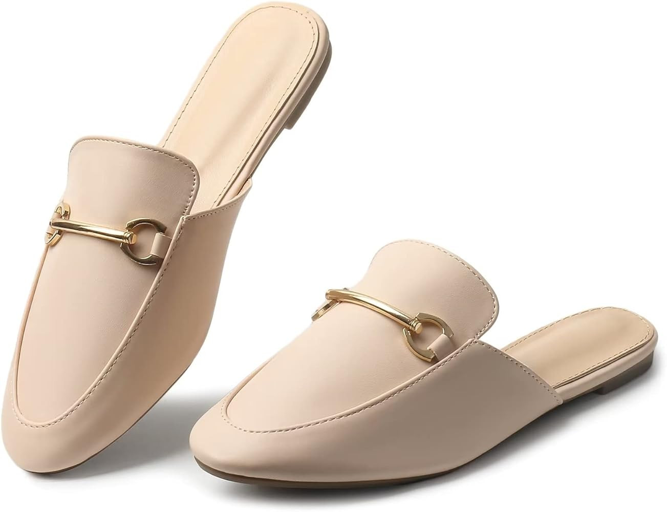 MUSSHOE Women Mules Comfortable Slip On Mules for Women Flats | Amazon (US)