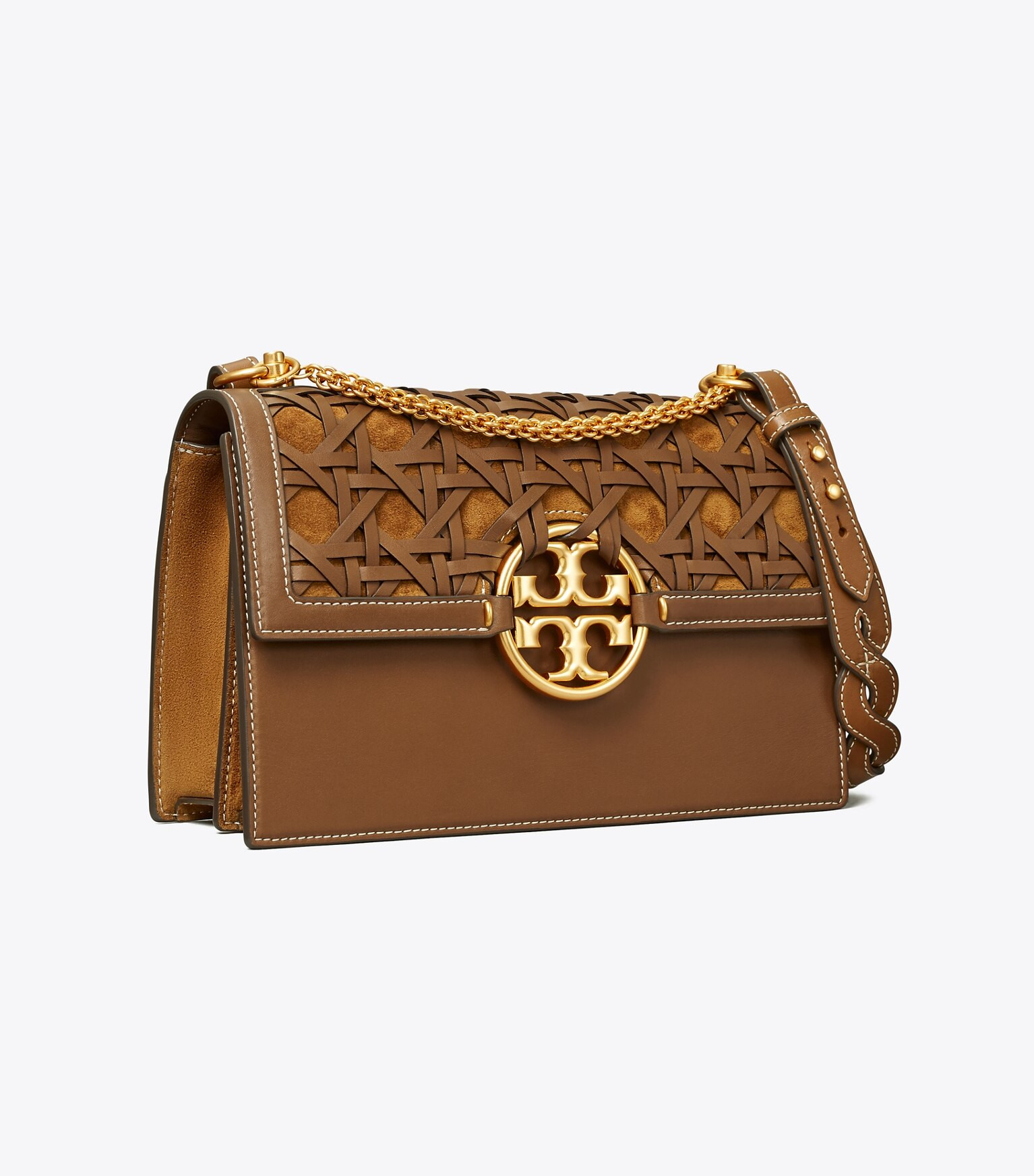 Miller Basket-Weave Shoulder Bag: Women's Designer Shoulder Bags | Tory Burch | Tory Burch (US)
