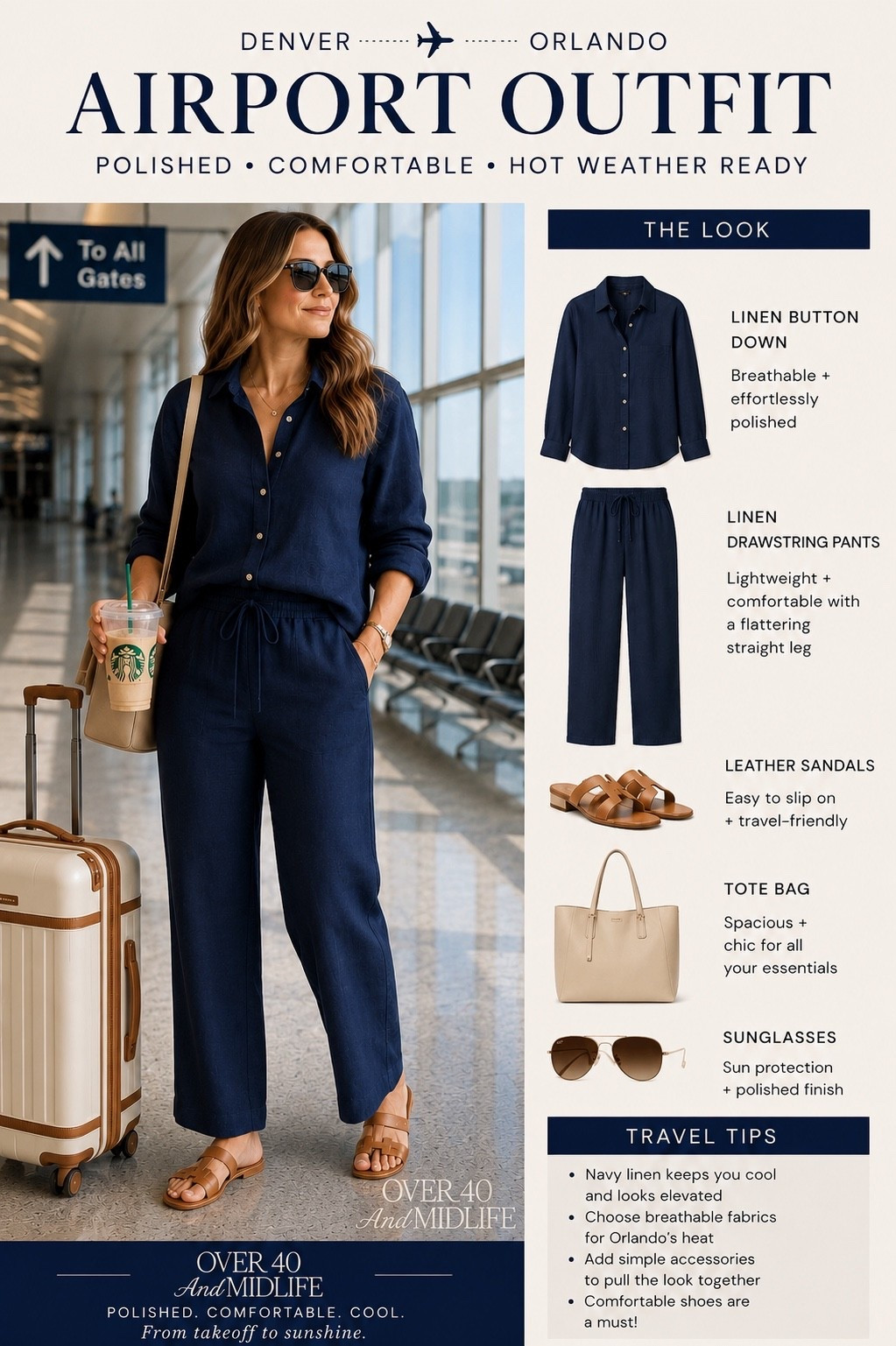 ✨Tap the bell, save and ❤️ for over 40 fashion, midlife style, midsize fashion and luxury looks for less. 

Flying Somewhere Hot? Wear This Instead. Travel outfit, airport outfit

👑 Helping you look good, feel good.-Lindsey Denver   Check back daily for belly-friendly style, confidence, and Outfit Physics™.

#LTKOver40 #LTKMidsize #LTKPlusSize