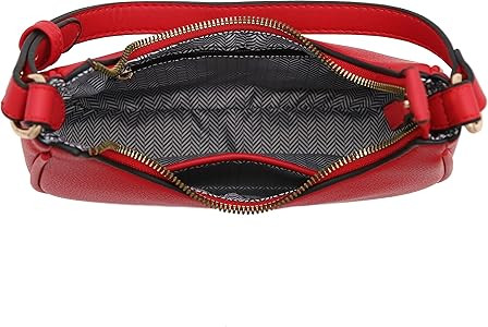 FashionPuzzle Small Crescent Shoulder Bag Underarm Purse | Amazon (US)