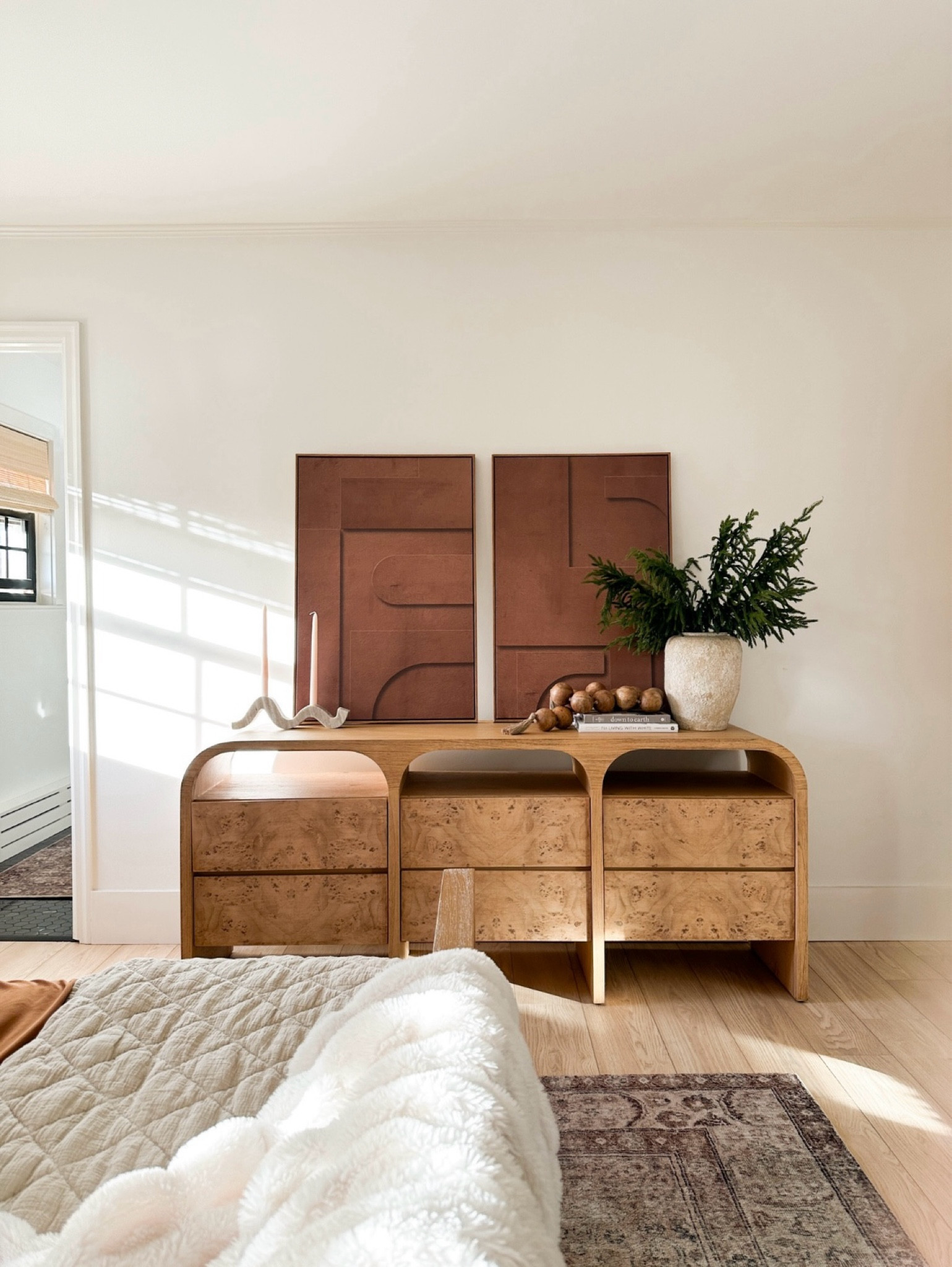 Castlery Crescent wooden bedroom set - absolutely gorgeous neutral toned bedroom vibes! 

#LTKStyleTip #LTKHome