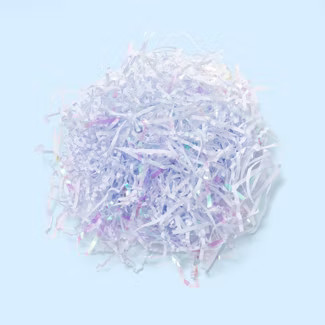 Iridescent Paper Shred White - Spritz™ | Target