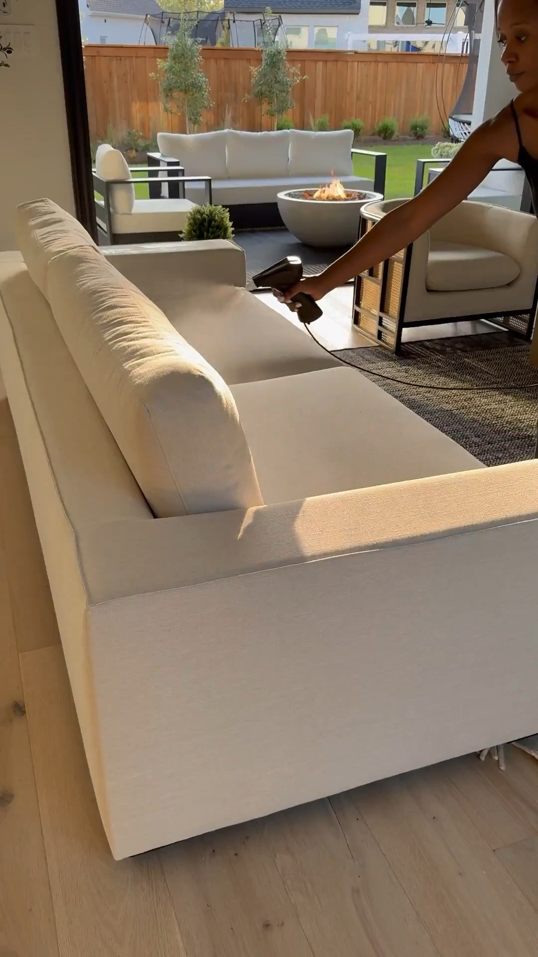 This eco-friendly fabric protector creates a reliable barrier between your fabric and liquids! 🎉 It’s the best way to keep spills and liquids from seeping deep into your upholstery and causing stains! 😊 It works perfectly on rugs and carpets too! 🥳

It comes in a handy standard spray bottle option as well… However, for larger furniture pieces or bigger spaces, I highly recommend getting the continuous sprayer for easier, faster, and even coverage 😊

✨ Must buy yours today to keep all your fabrics looking fresh and stain-free! Click here to order yours now!

#LTKStyleTip #LTKSaleAlert #LTKHome