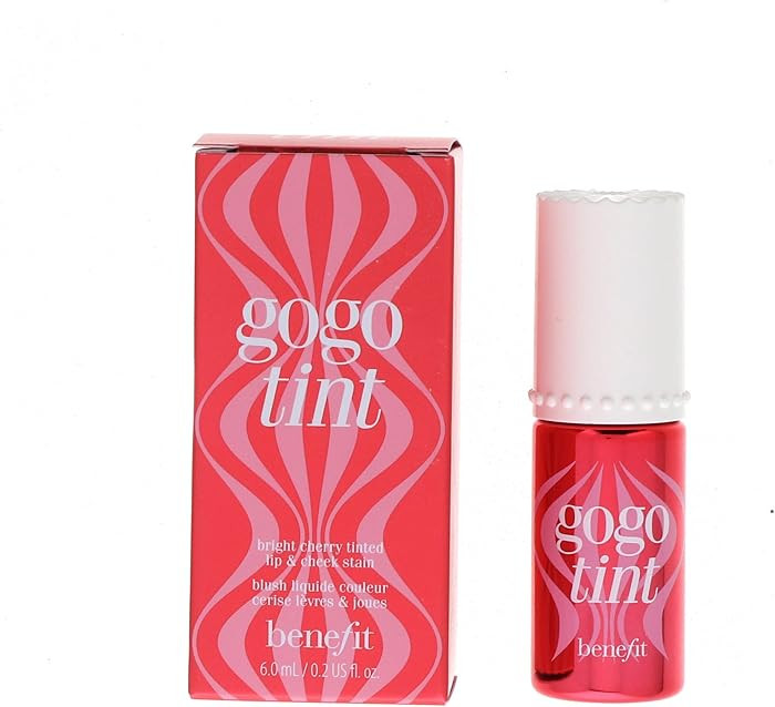 Benefit Gogo Tint Bright Cherry Tinted Lip & Cheek Stain, 0.2 Fl Oz | Amazon (US)