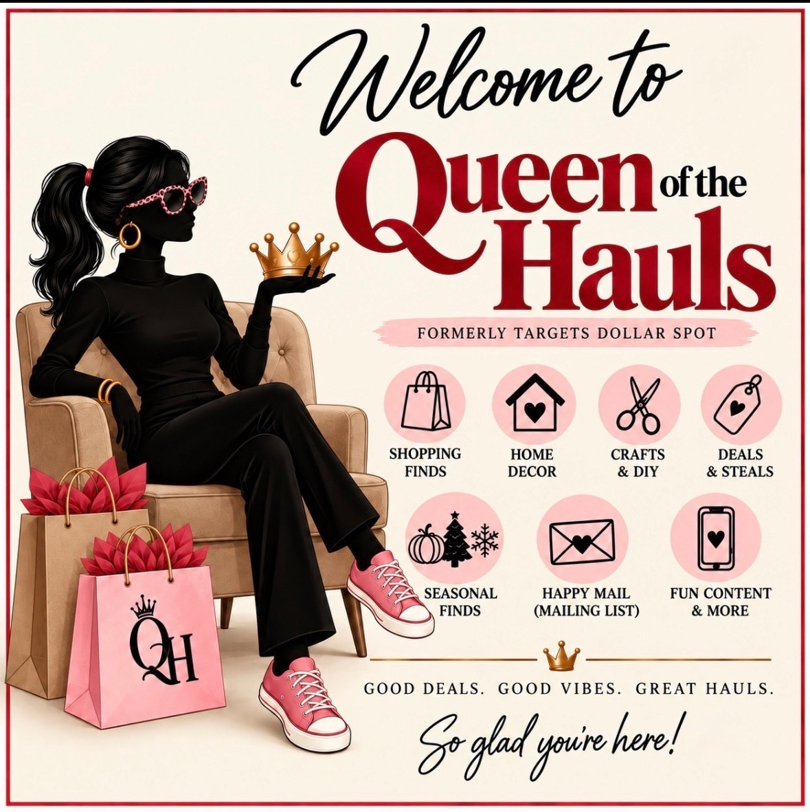 FORMERLY Targets Dollar Spot. 
New name, same Queen👑
New fun things coming soon mixed with my normal shopping hauls!

#LTKSeasonal #LTKHome #LTKBeauty