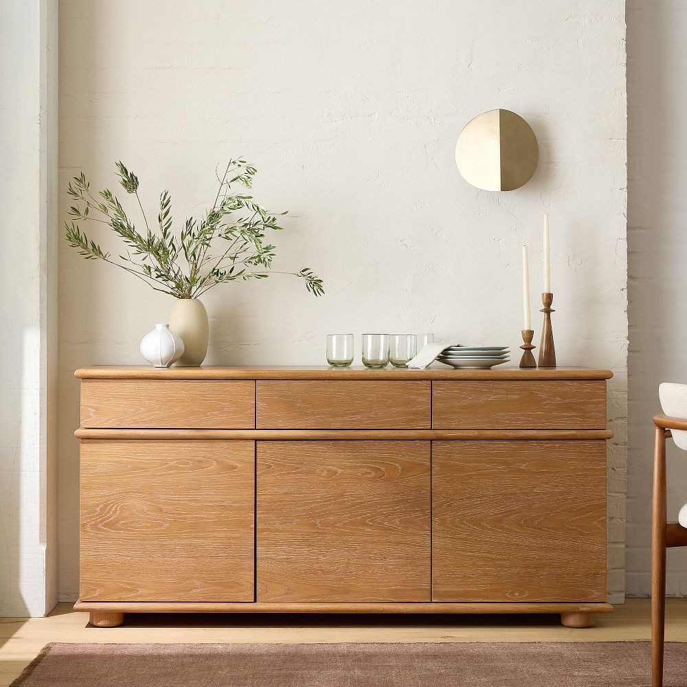 Aggie Cerused Buffet (64") | West Elm (US)