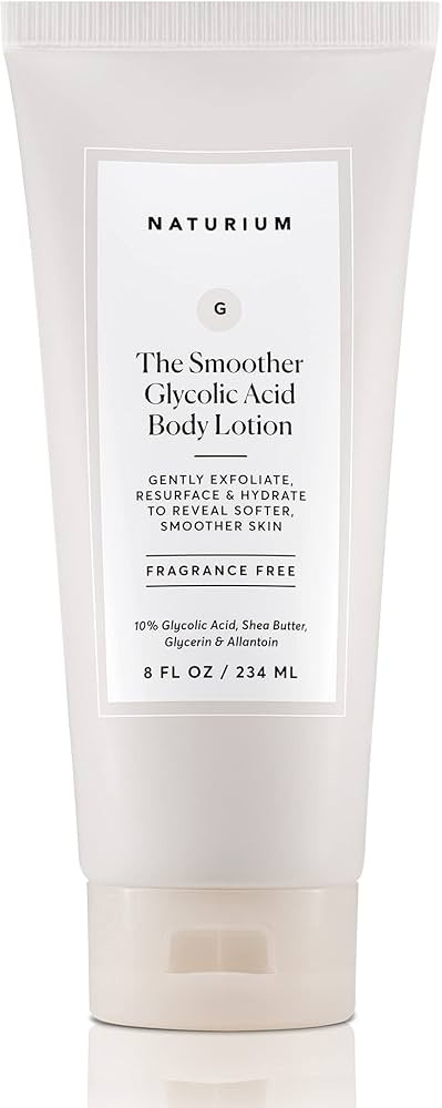 Naturium The Smoother Glycolic Acid Body Lotion, Resurfacing & Exfoliating Treatment, with 10% Gl... | Amazon (US)