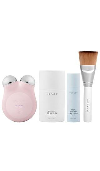 NuFACE Mini+ Starter Kit in Sandy Rose. | Revolve Clothing (Global)
