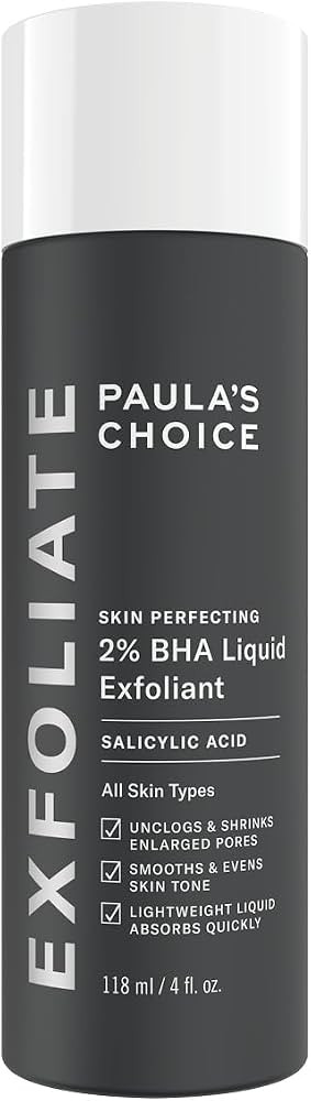 Paula's Choice 2% BHA Liquid Face Exfoliant for Blackheads & Pores, 118 ml | Facial Exfoliating P... | Amazon (UK)