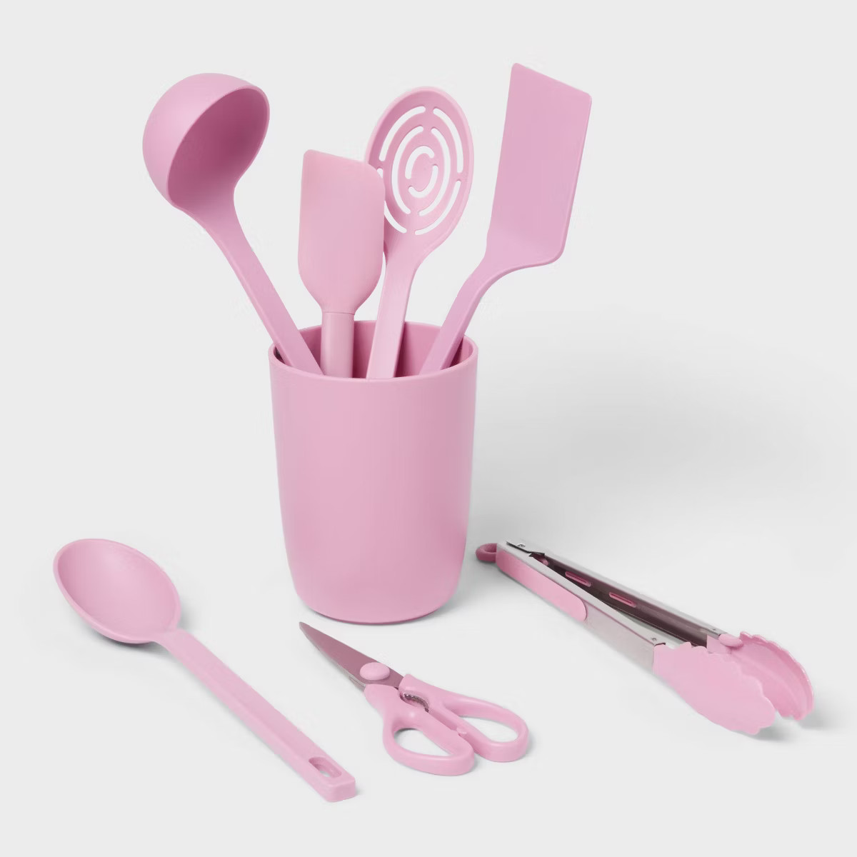 8pc Nylon Kitchen Utensil Set with Holder - Room Essentials™ | Target