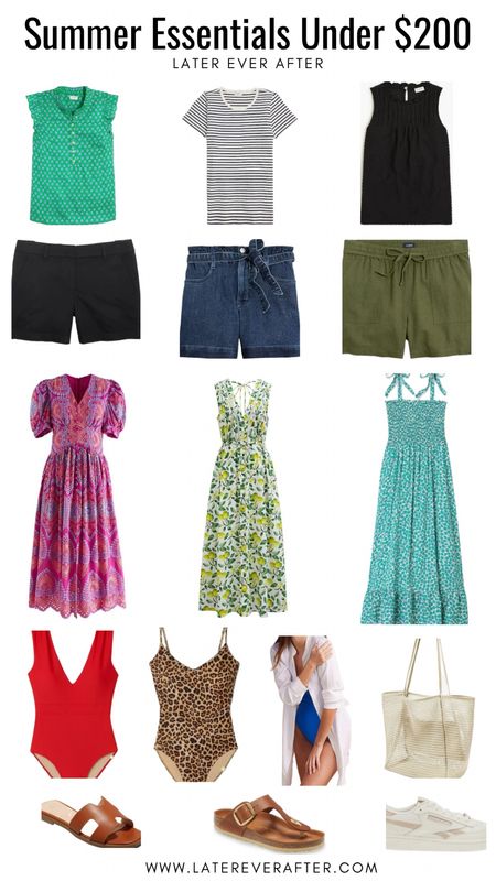 Summer essentials under $200

#LTKStyleTip #LTKTravel #LTKOver40