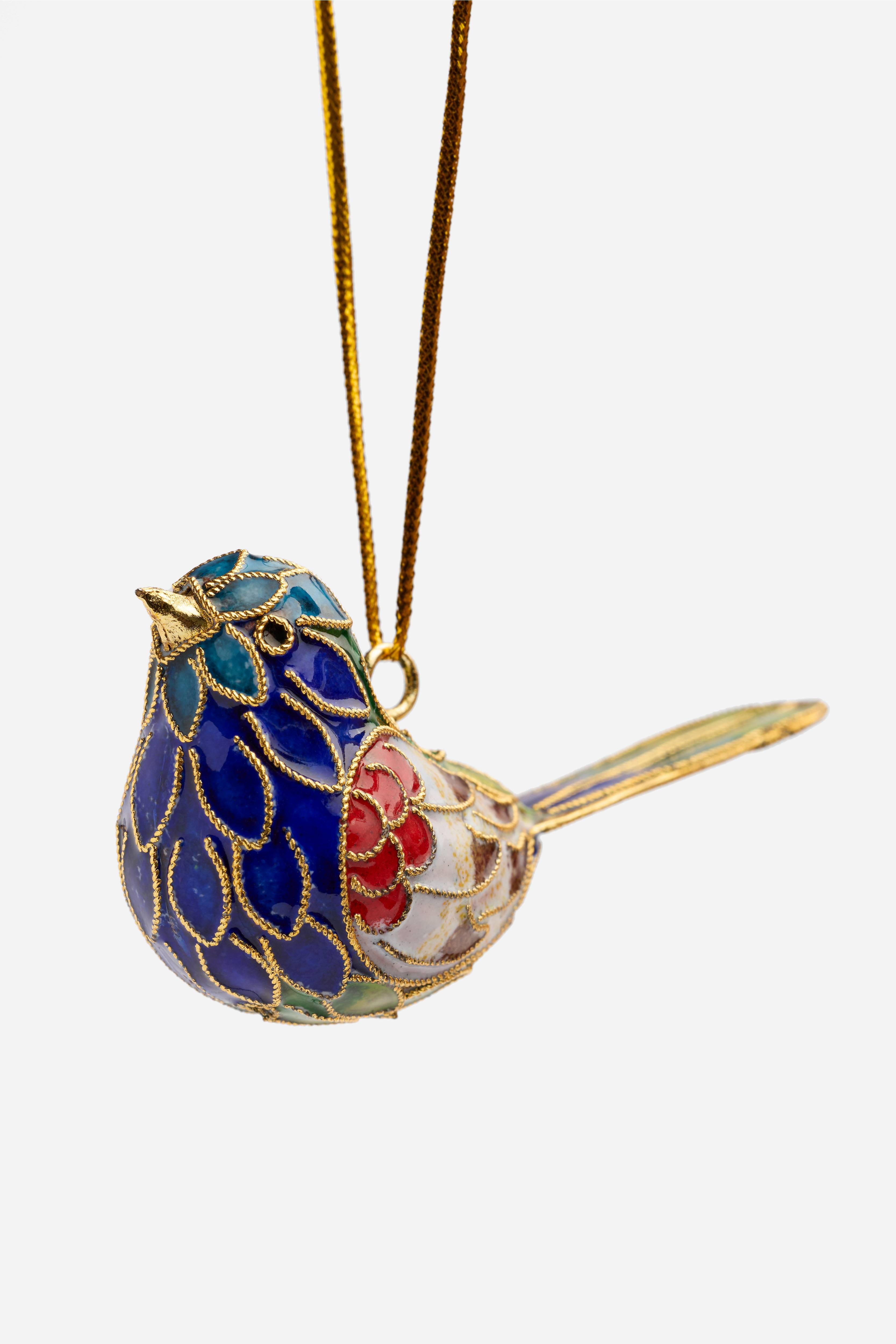SMALL BIRD CLOISONNE ORNAMENT
                                
                                  ... | Johnny Was