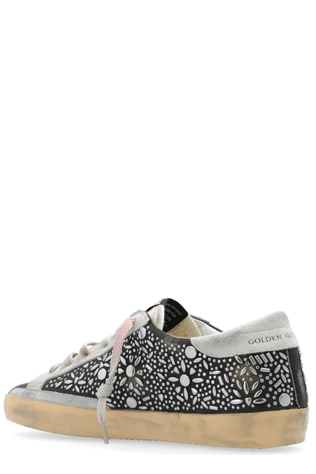 Golden Goose Deluxe Brand Ball Star Embellished Sneakers | Cettire Global